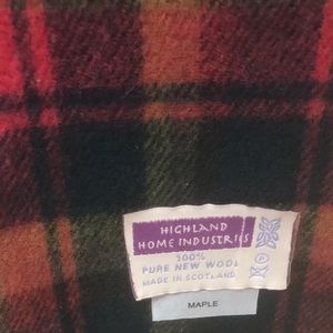 Highland Home Industries Scotland Pure Wool Scarf